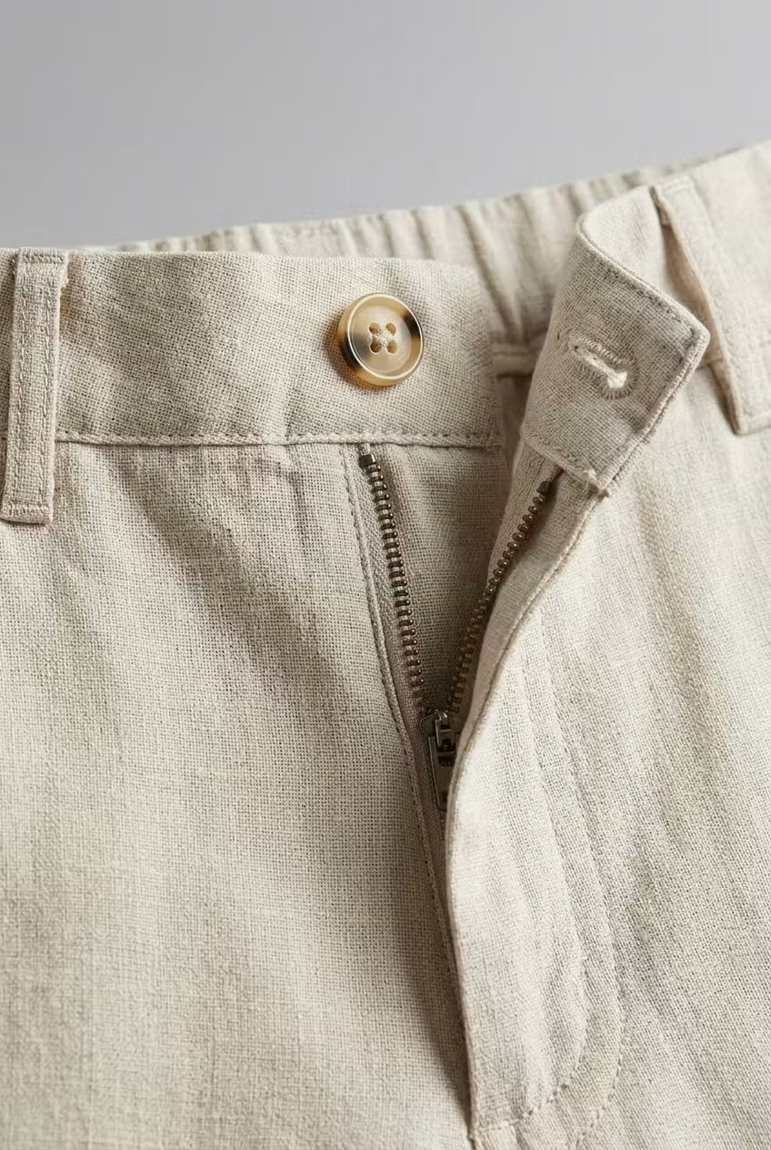 Relaxed Linen Suit Set