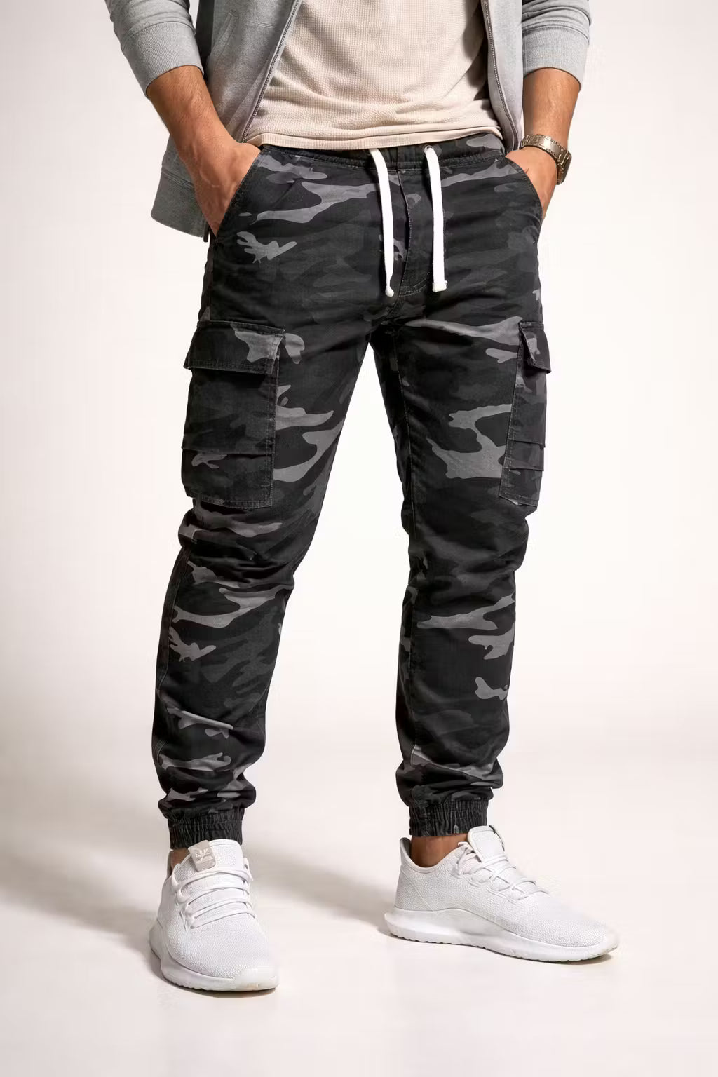 Urban Camo Cargo Joggers