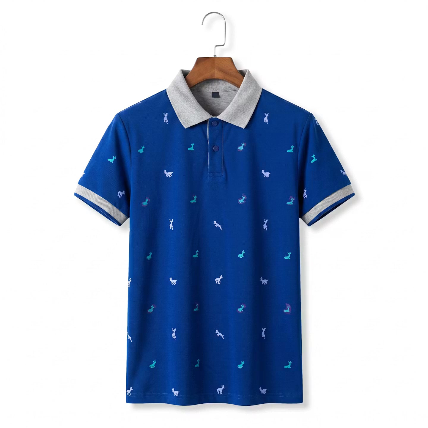 Deer Point Printed Polo