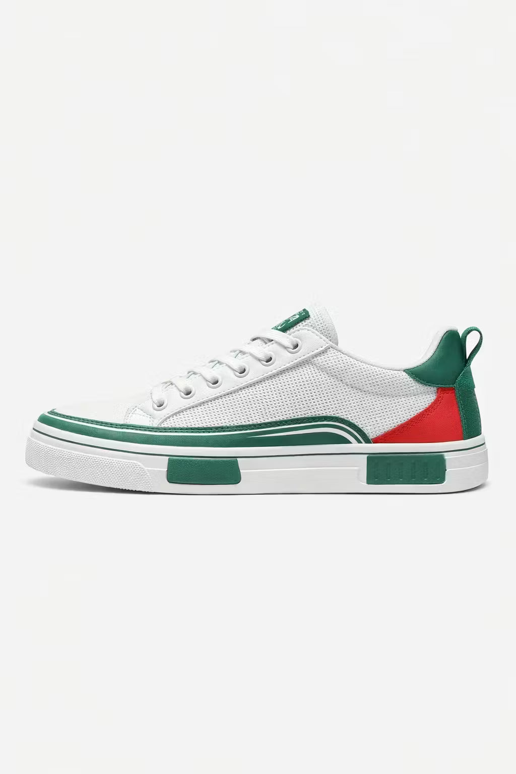 Velocity Stripe Lace-Up Sneakers