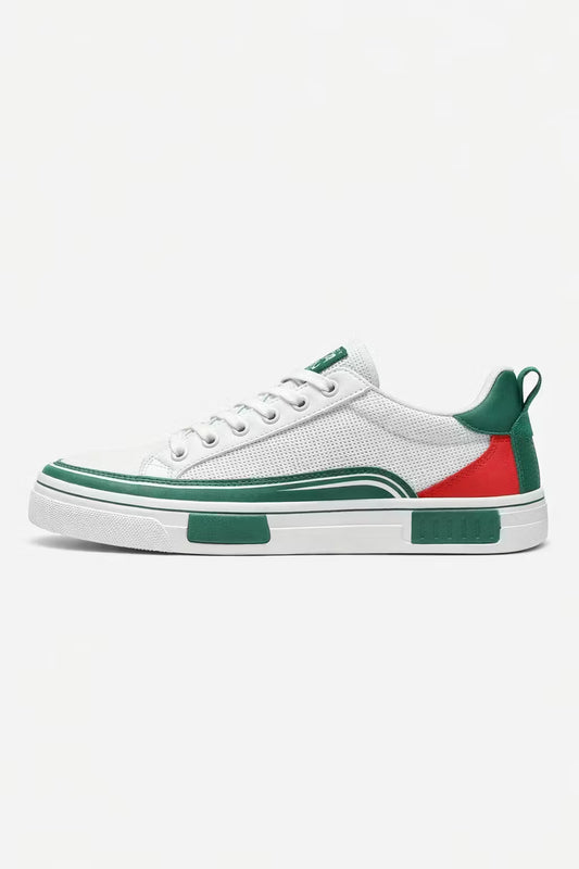 Velocity gestreepte sneakers