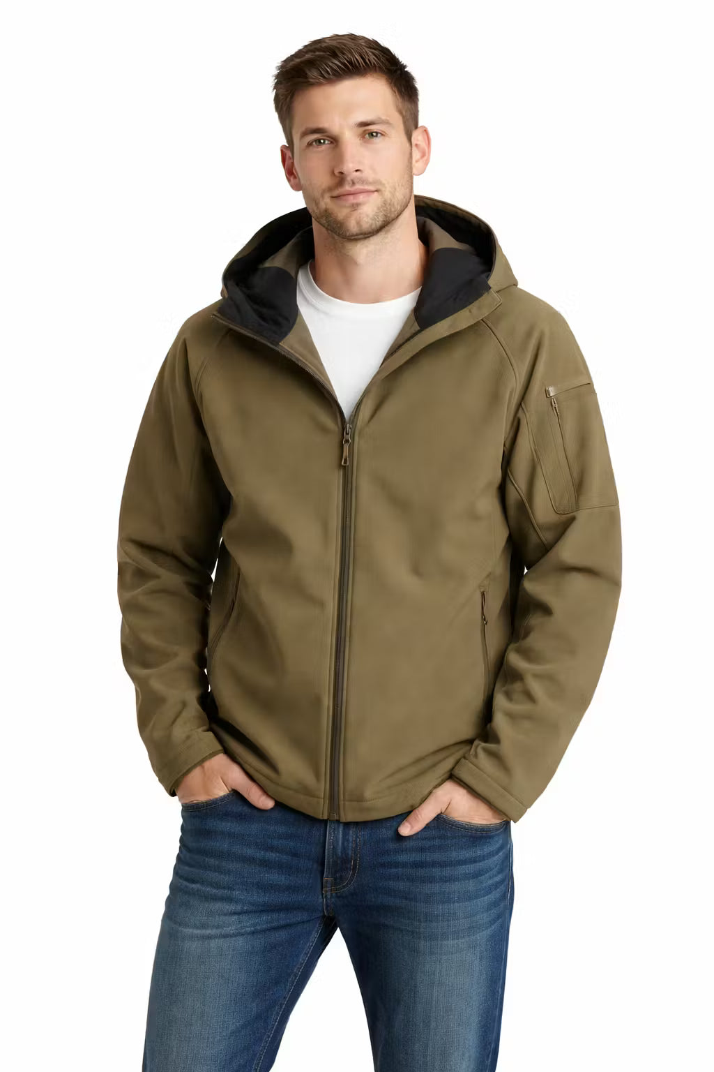Fleece-lined Softshell Windbreaker
