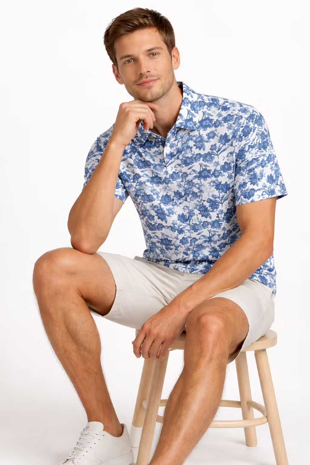 Blue Haven Lyocell Print Shirt