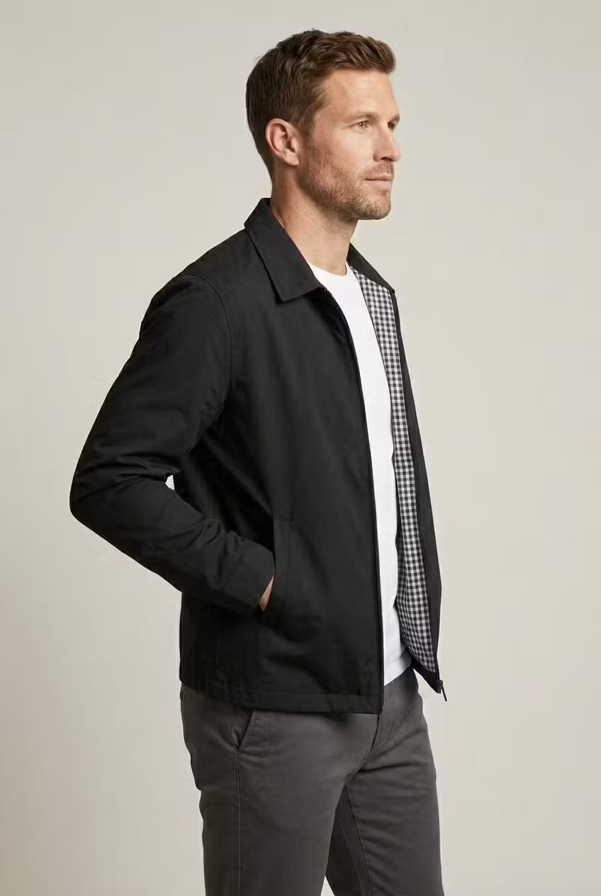 Minimal Zip-Up Utility Jacket