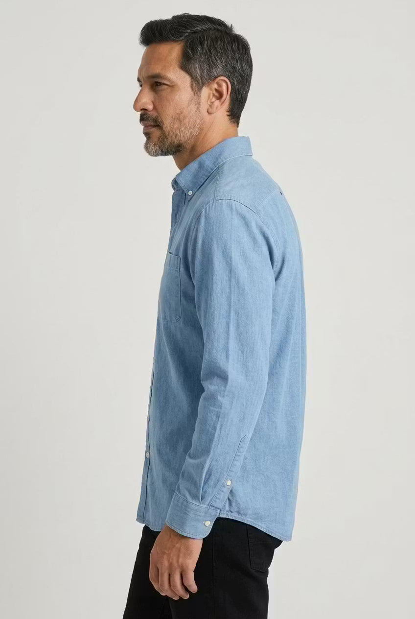 Washed Chambray Shirt