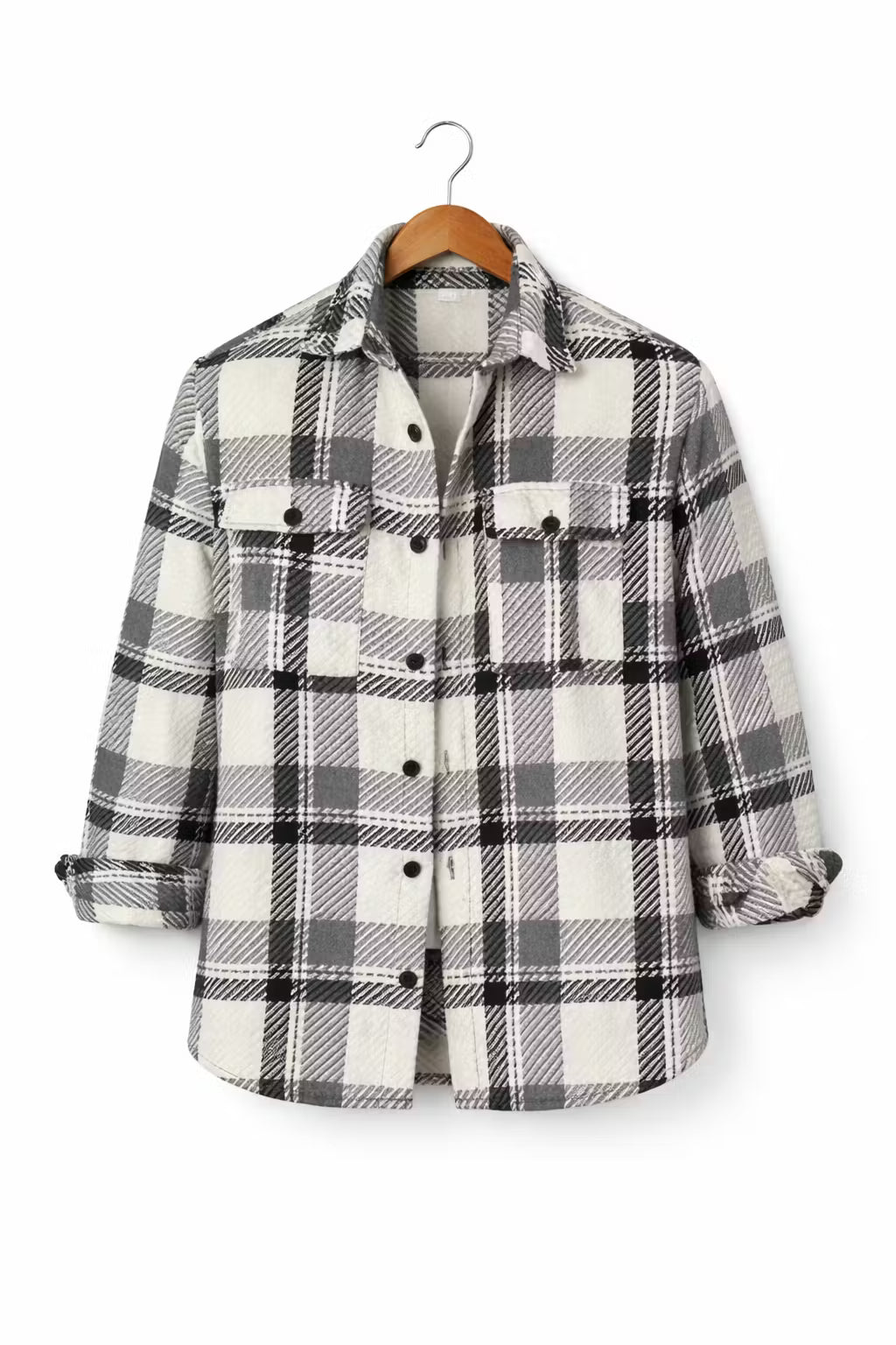 Northline Plaid Overshirt Jacket