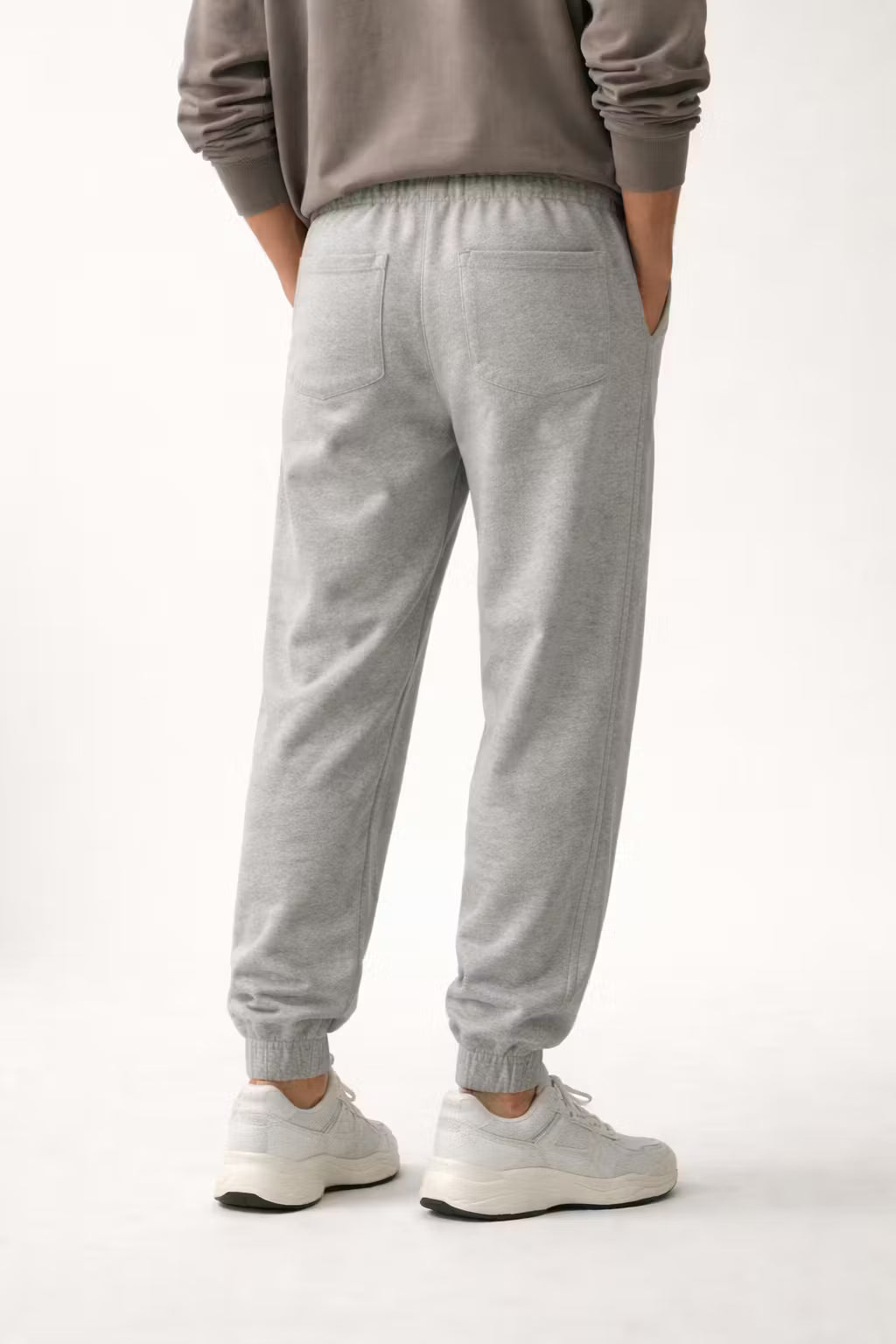Men’s Jogger Pants With Tapered Fit Elastic Cuffs And Drawstring Waist