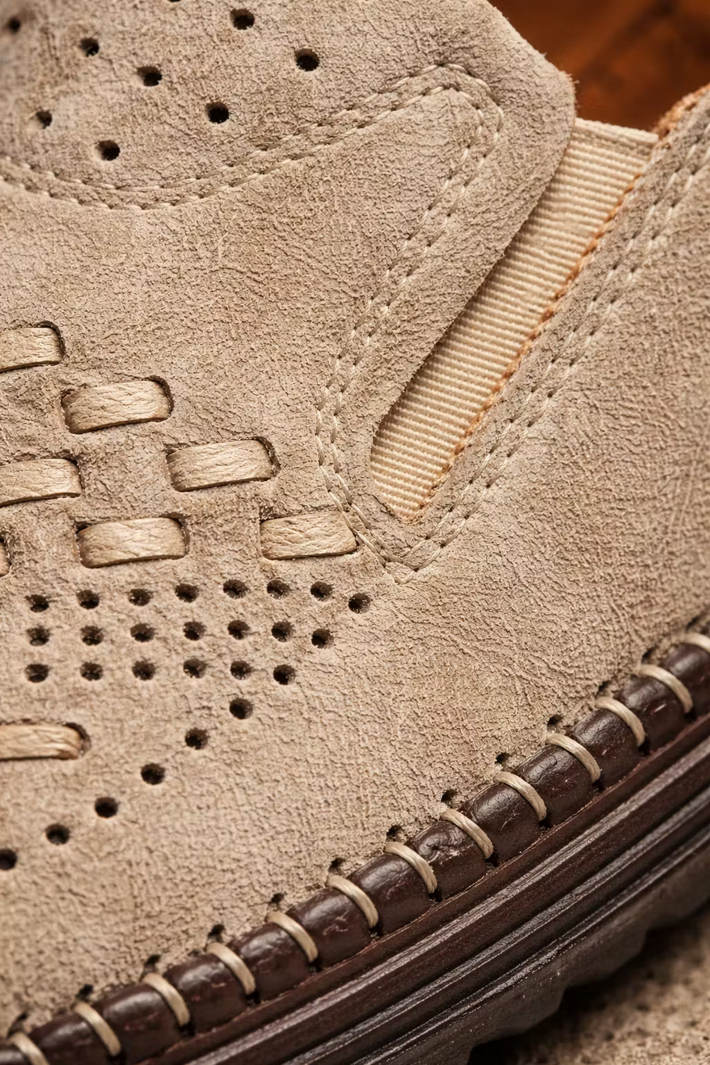 PerforaFlex Slip-On Leather Loafers