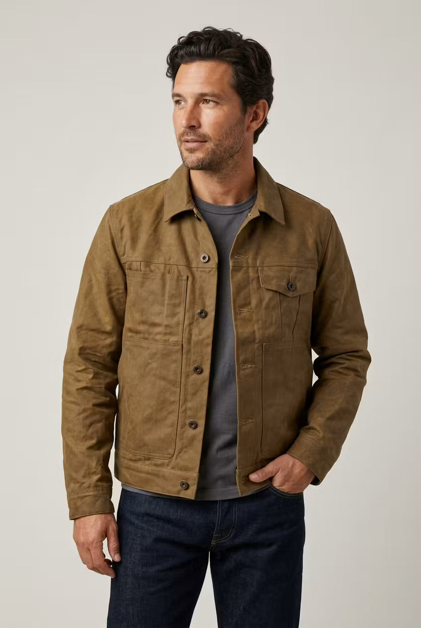 The Frontier Waxed Utility Jacket
