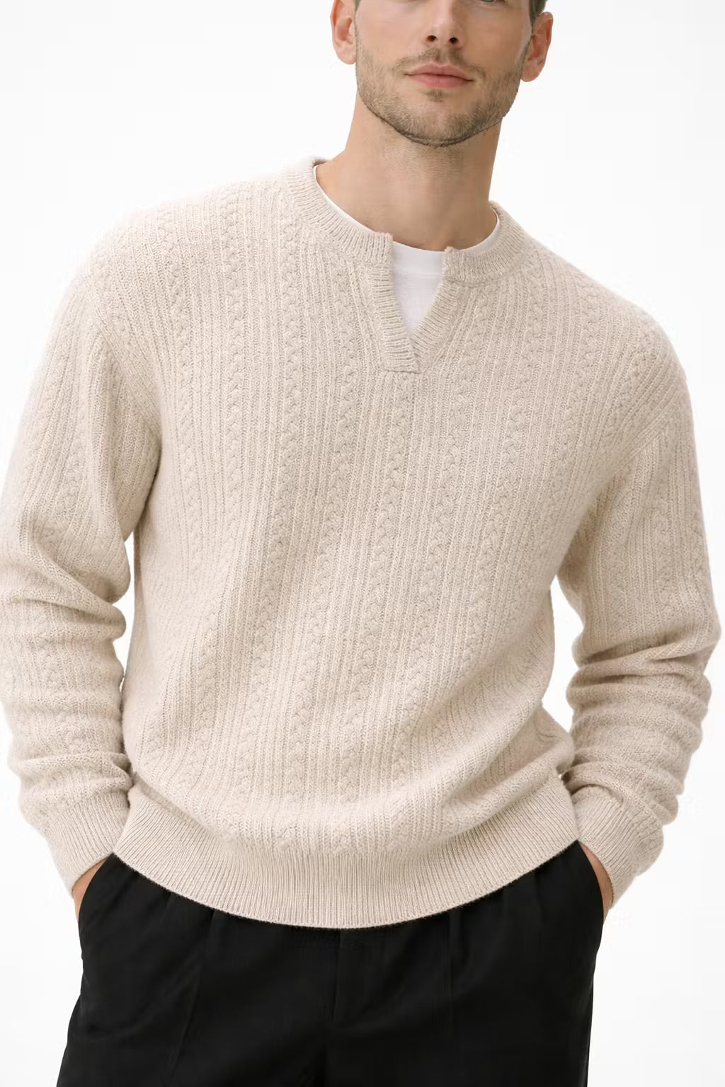 Cable Knit Pullover