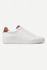 Textured Low-Top Lace-Up Sneakers