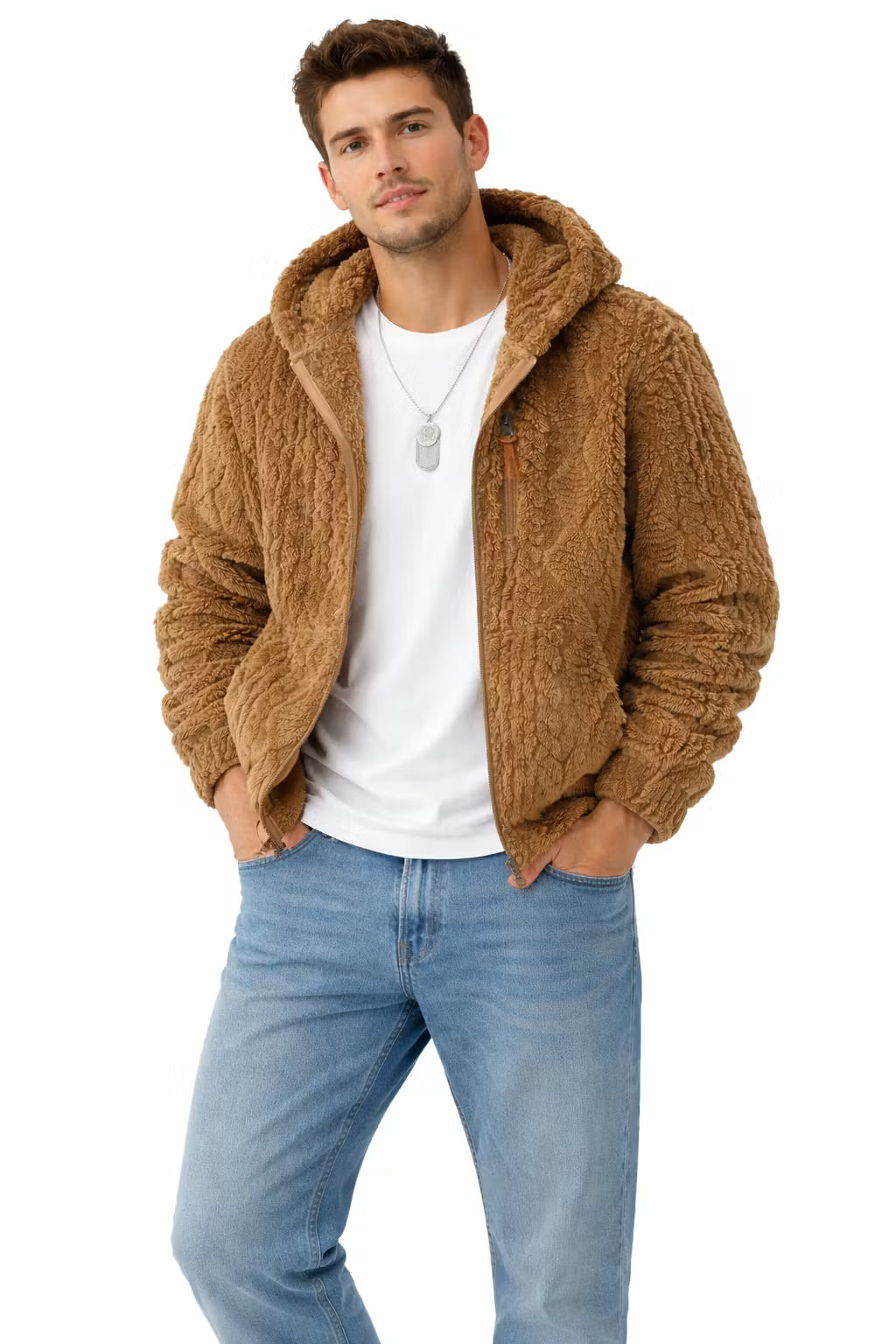 Men’s Fleece-Style Jacket