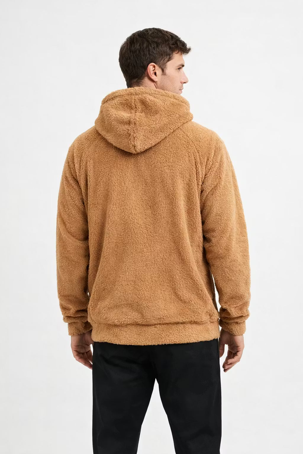 Plush Fleece Pullover Hoodie