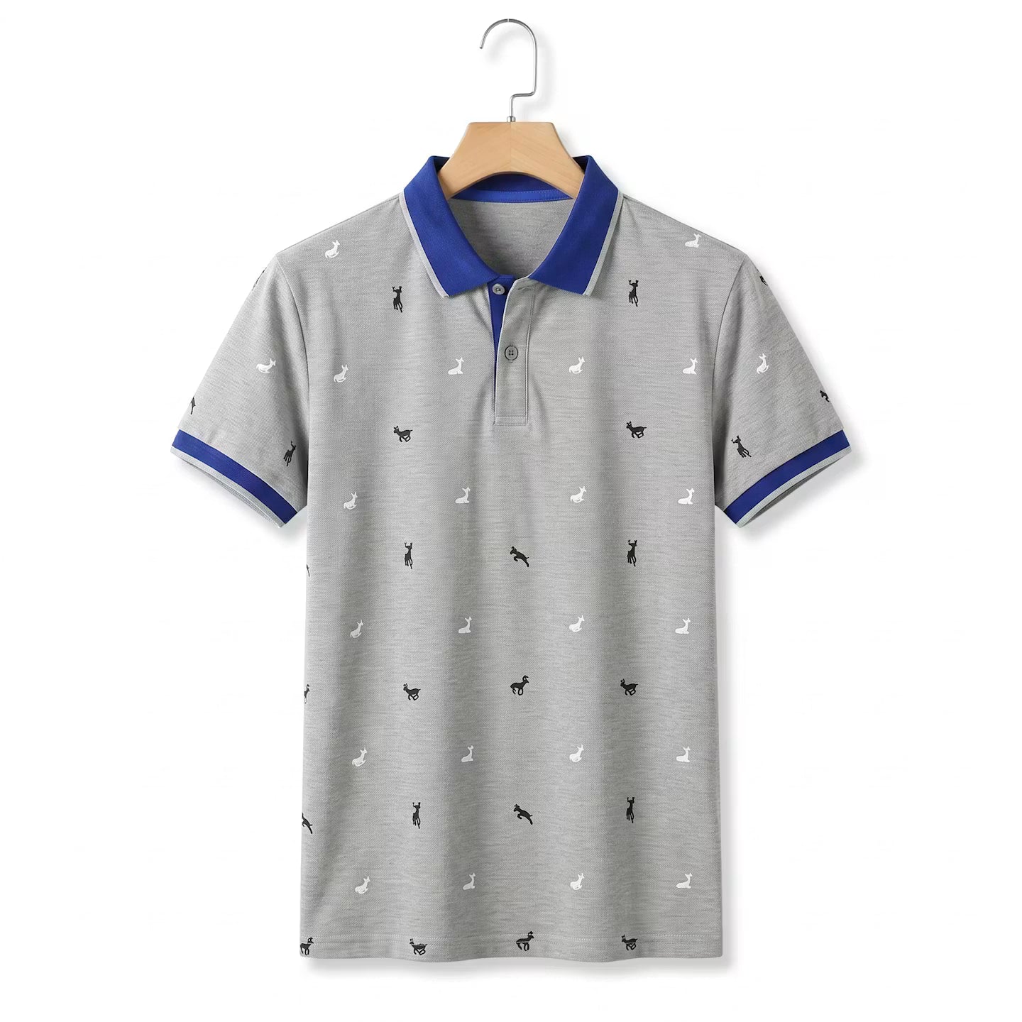 Deer Point Printed Polo