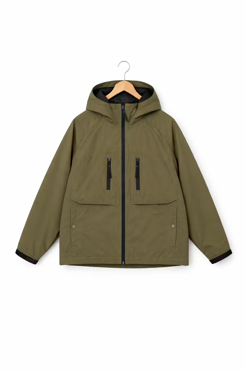 Camping Solid Color Windbreaker