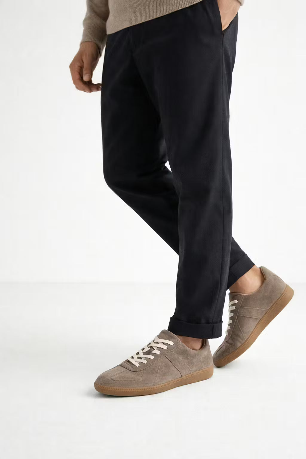 Training Retro Cowhide Men's Sneakers Casual