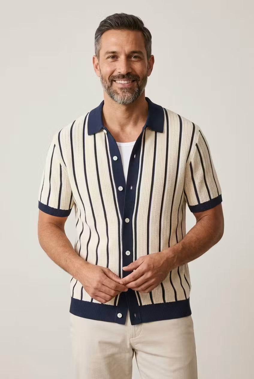 The Whitmore Stripe Polo