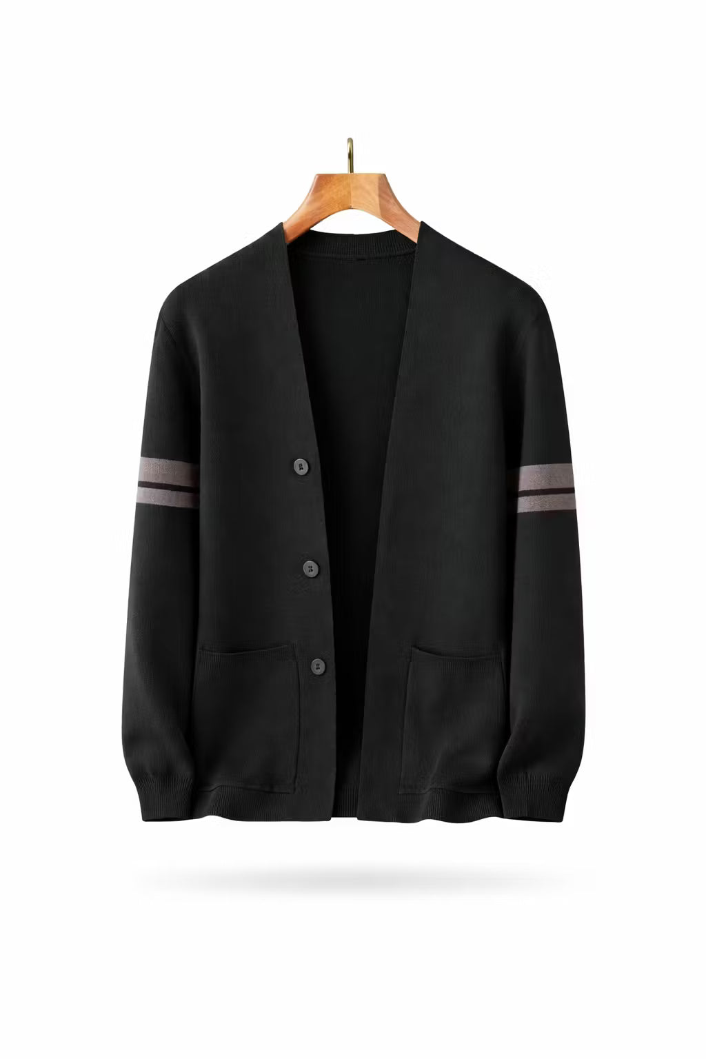 Open Knit Button Front Cardigan Sweater