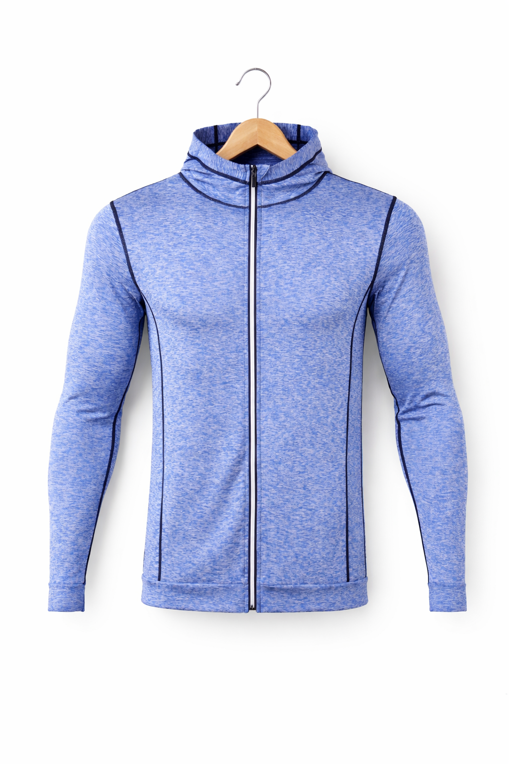 Zip Sport T Shirt Long Sleeve