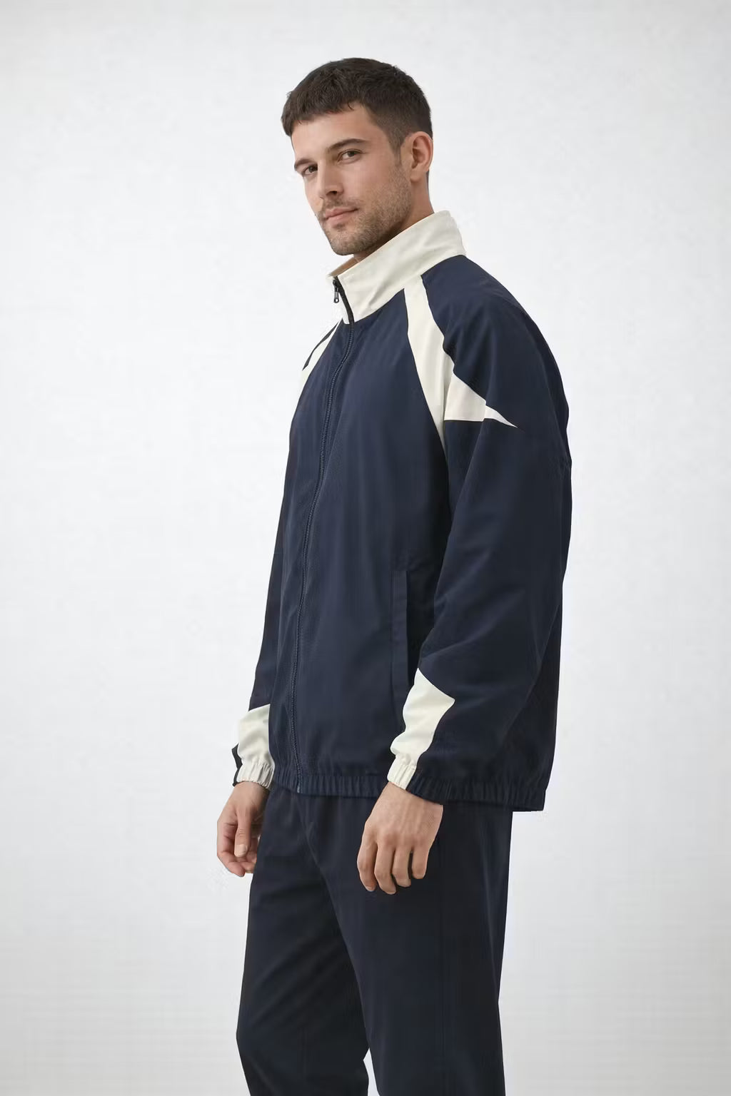 The Coastal Contrast Track Jacket