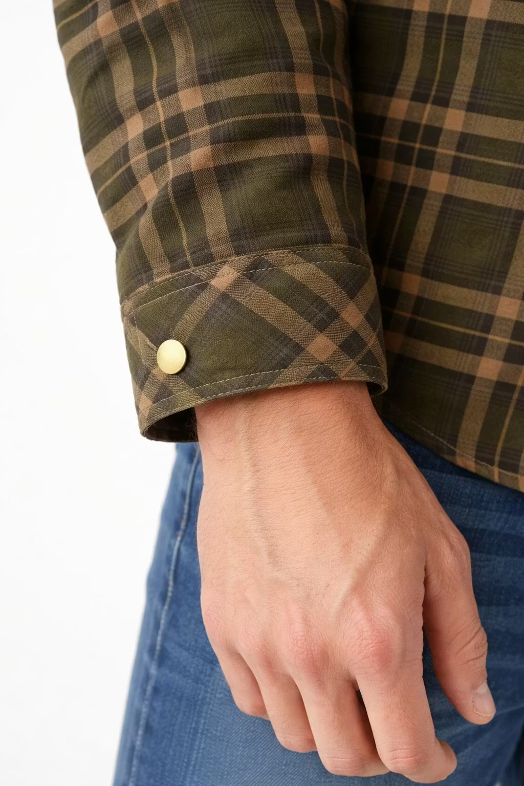 Hooded Plaid Field Jacket