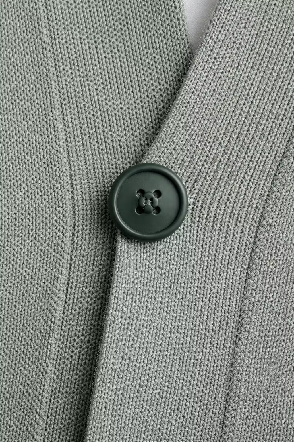 Open Knit Button Front Cardigan Sweater