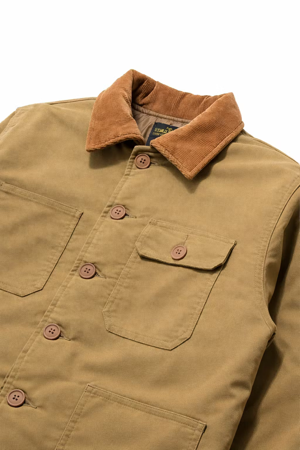 Cord Collar Chore Jacket