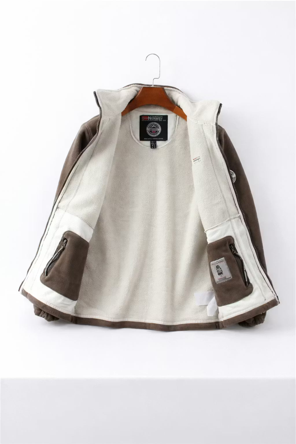 Men’s Fleece Jacket With Zip Front