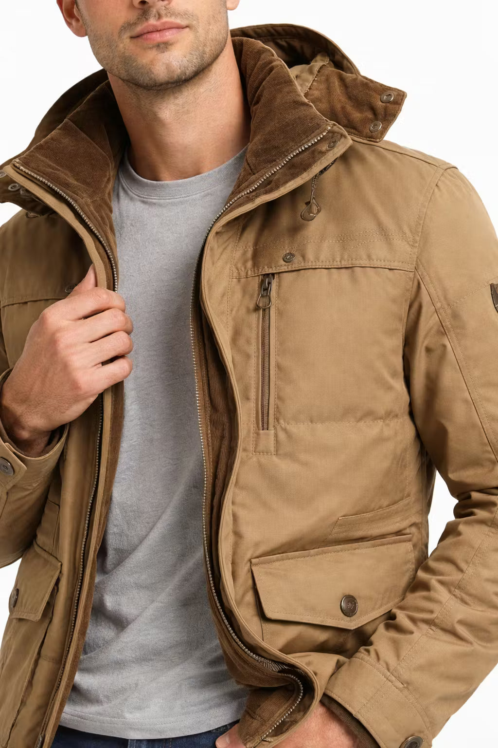 Men’s Winter Hooded Jacket