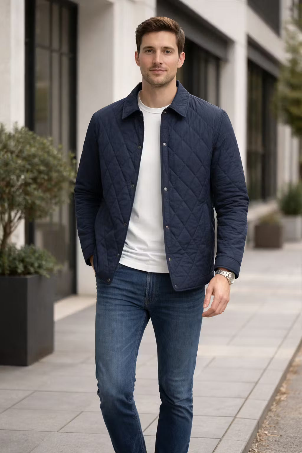 Harbourline Diamond Quilted Jacket