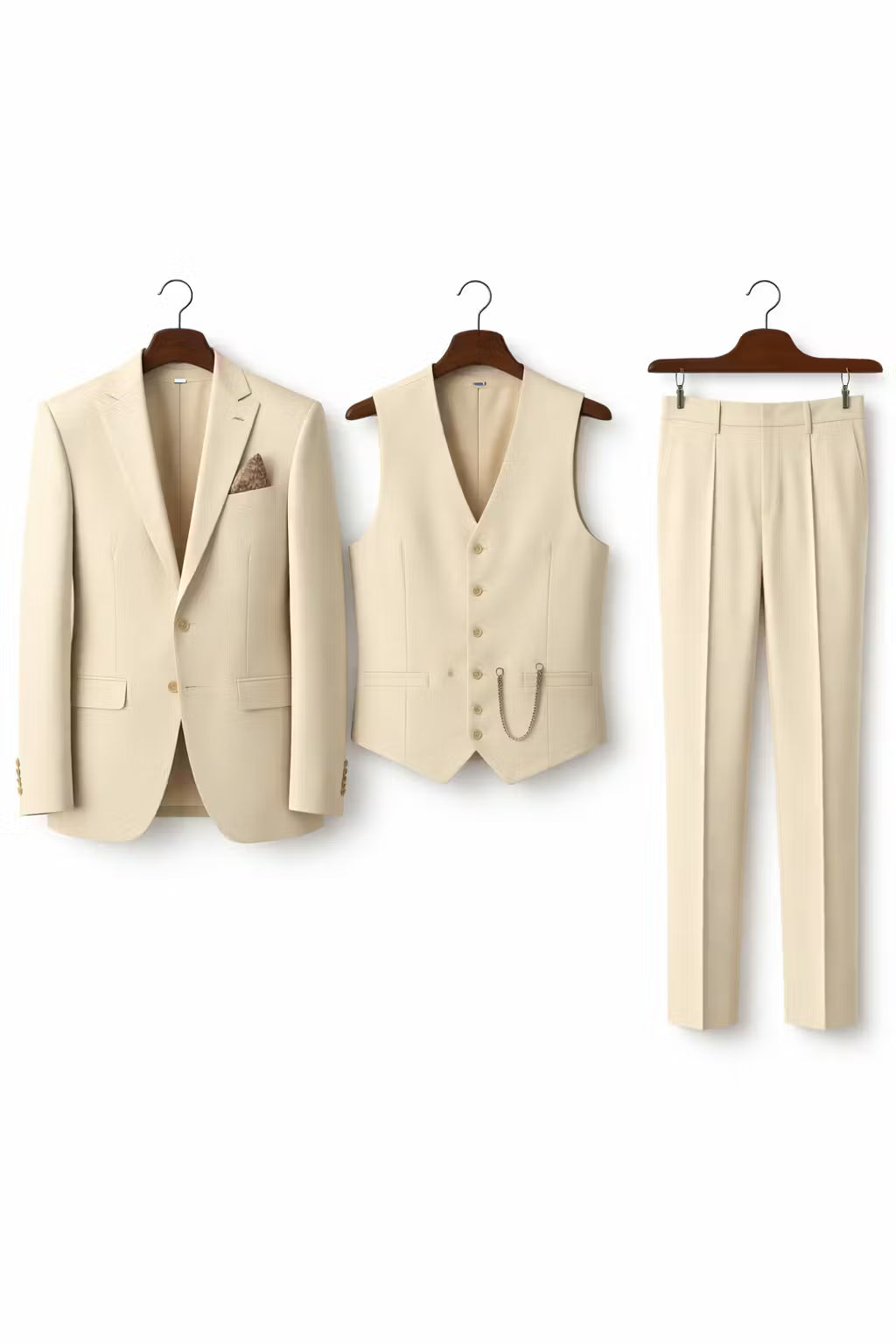 Tailored Three-Piece Formal Suit