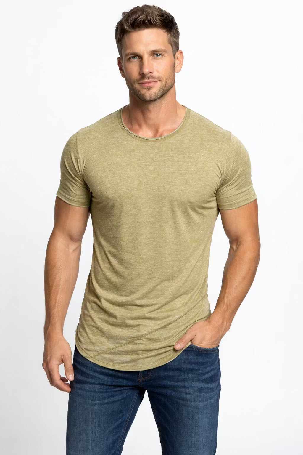 Men’s Short Sleeve Crew Neck Shirt