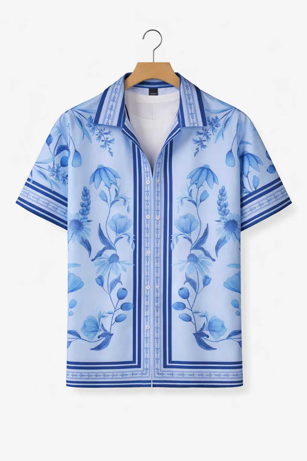 Garden Line Lyocell Button Shirt