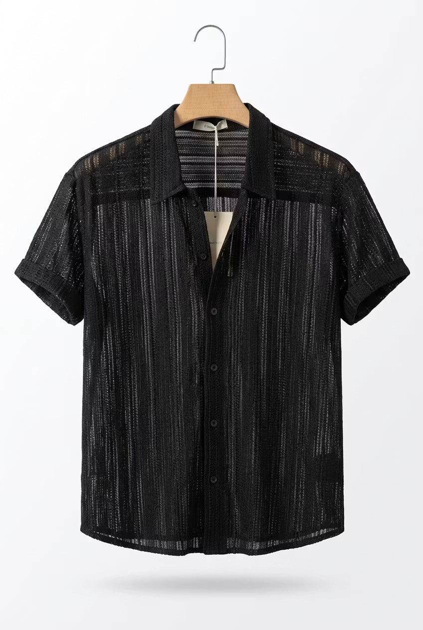 Riviera Open Knit Resort Shirt