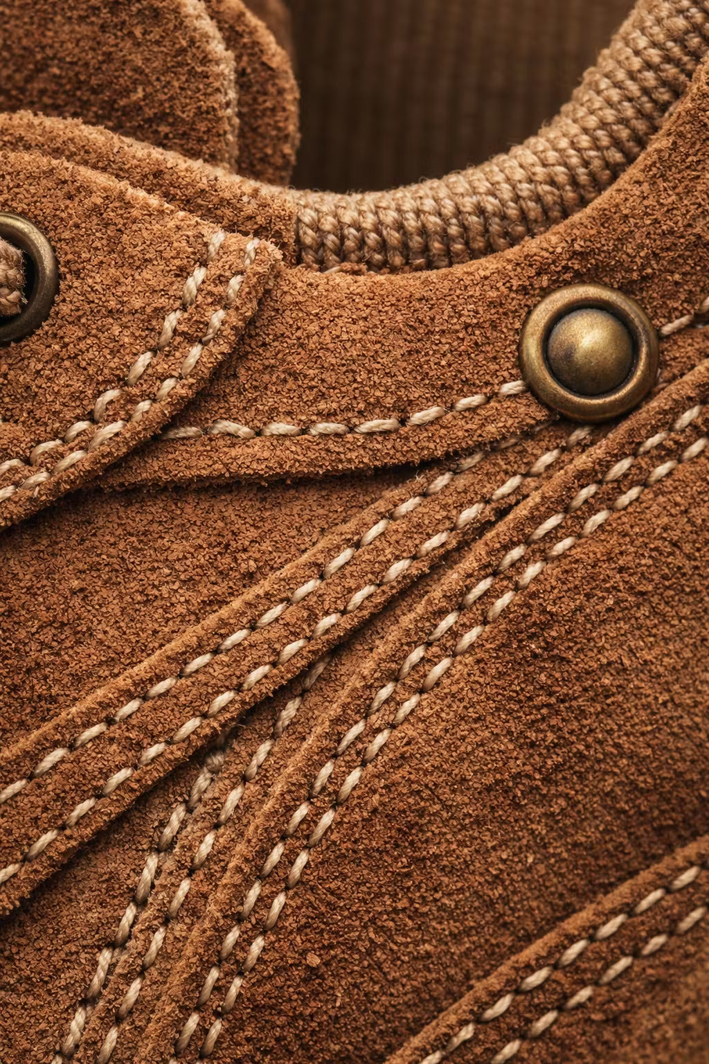 Heritage Suede Panel Lace-Up Sneakers