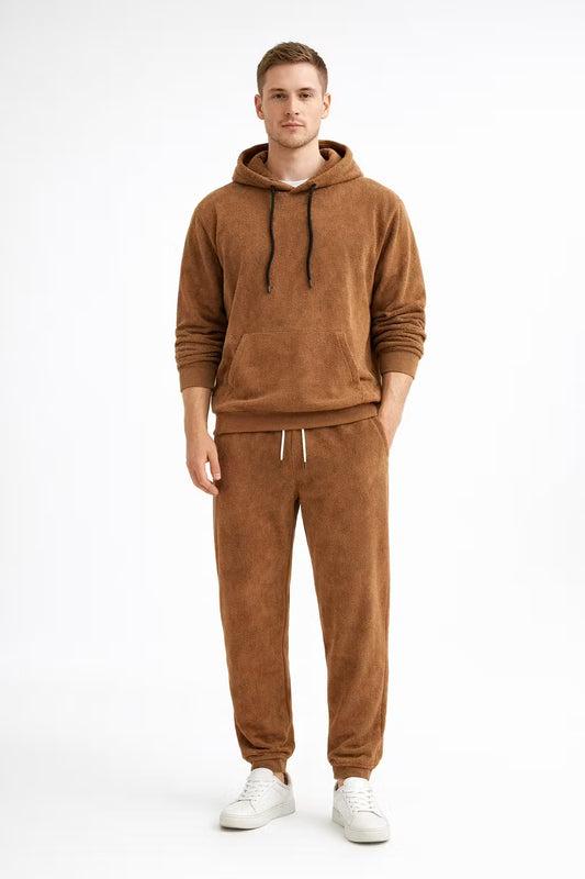 Plush Fleece Hoodie and Jogger Set