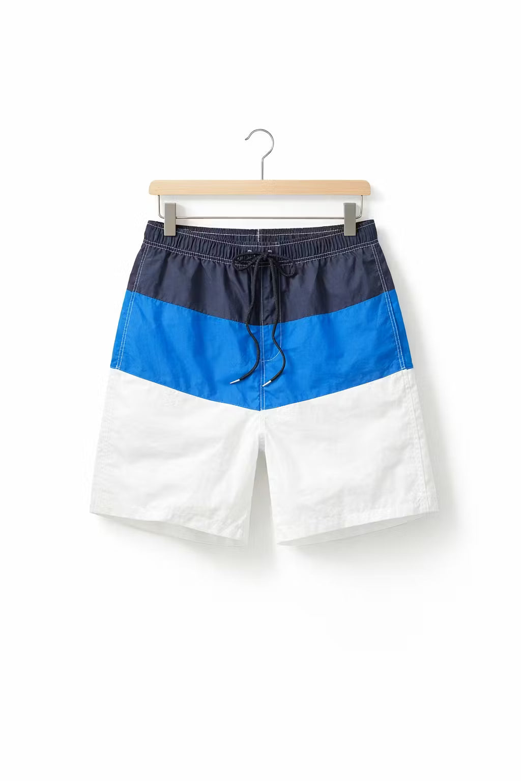 Elastic Drawstring Nylon Shorts
