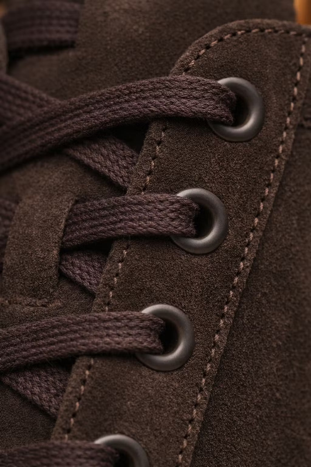 Suede Panel Low-Top Lace Sneakers
