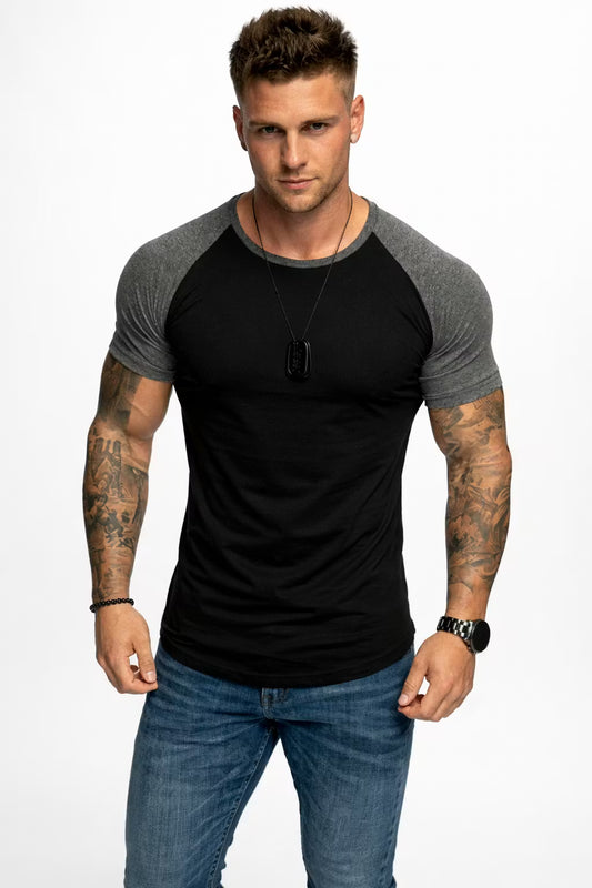 Ironridge Contrast Raglan Tee