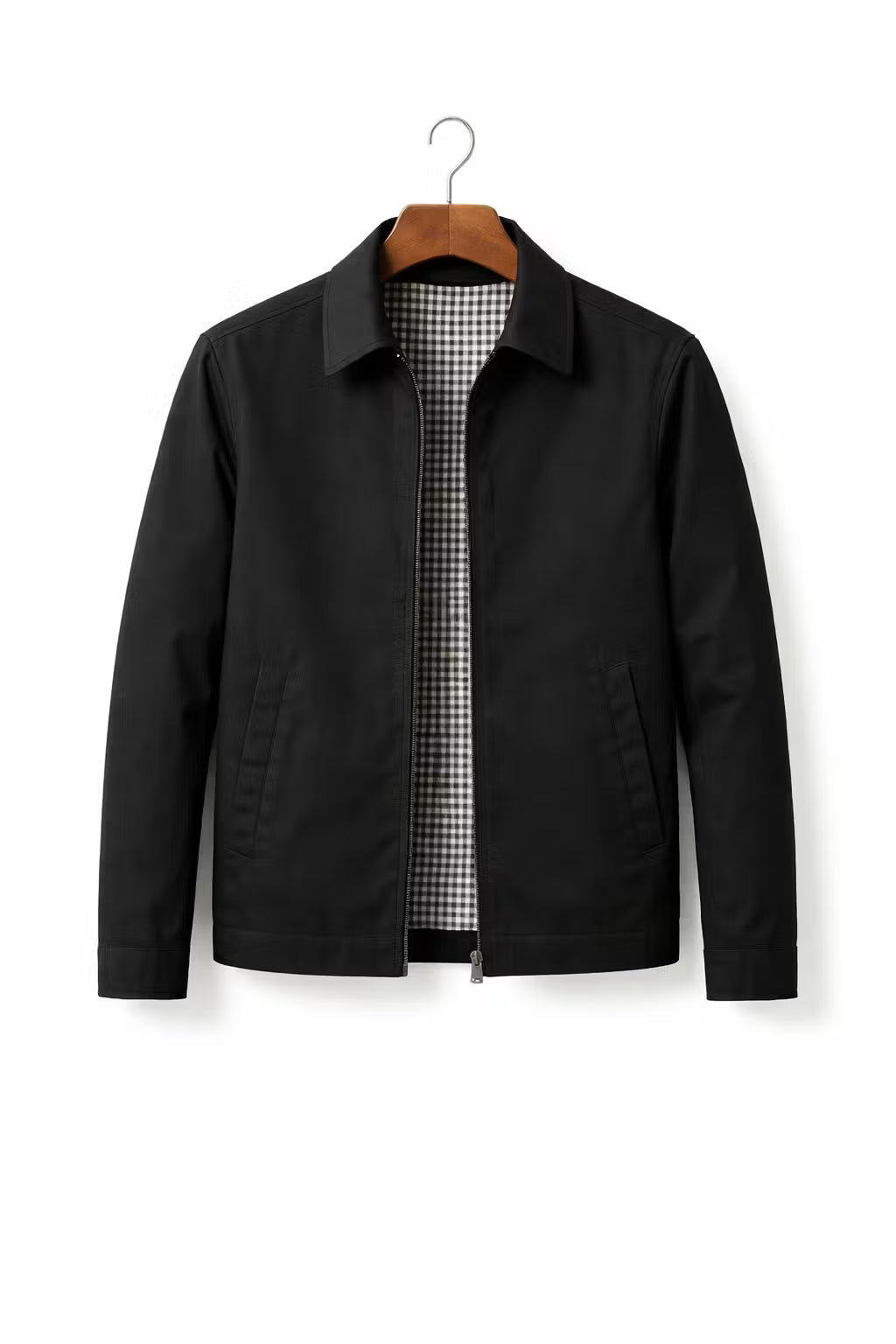 Minimal Zip-Up Utility Jacket
