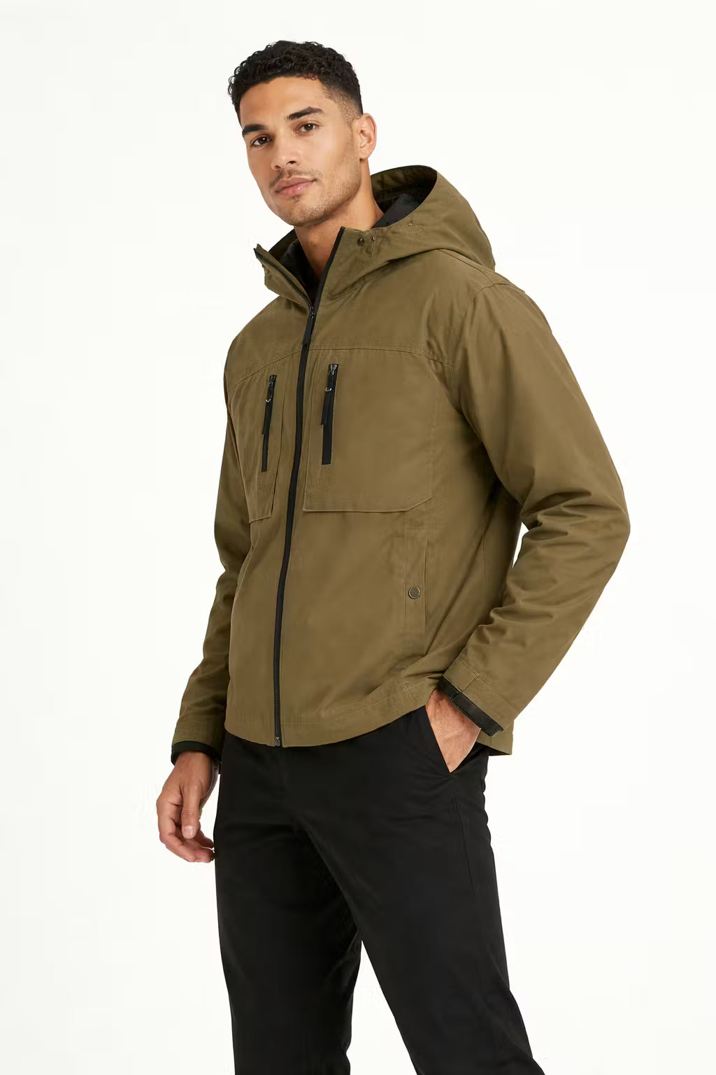 Camping Solid Color Windbreaker