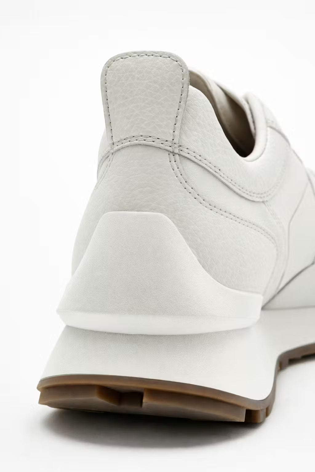 Minimal Panel Low-Top Sneakers