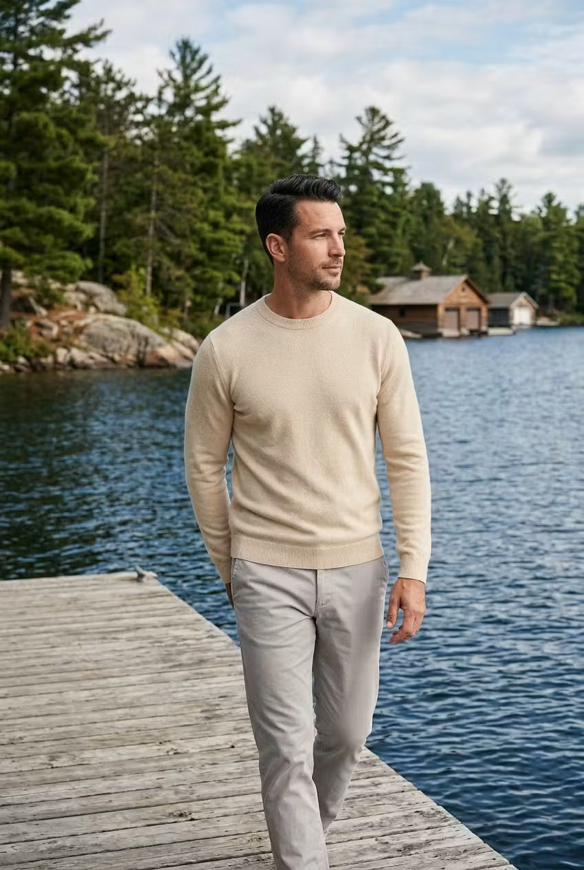 Ashford Crewneck Knit Sweater