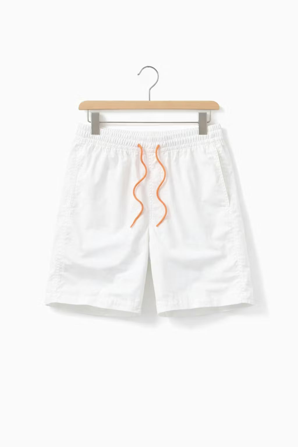 Elastic Drawstring Nylon Shorts