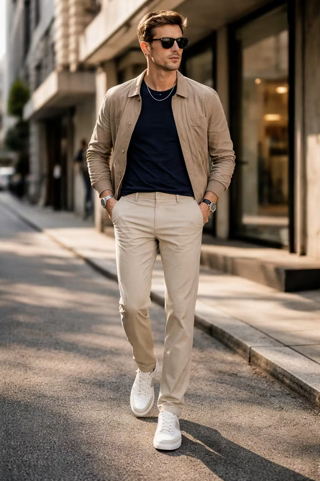 Men’s Studio-Ready Straight Fit Trousers