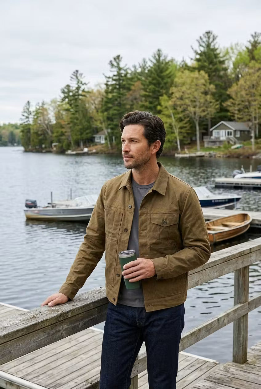 The Frontier Waxed Utility Jacket