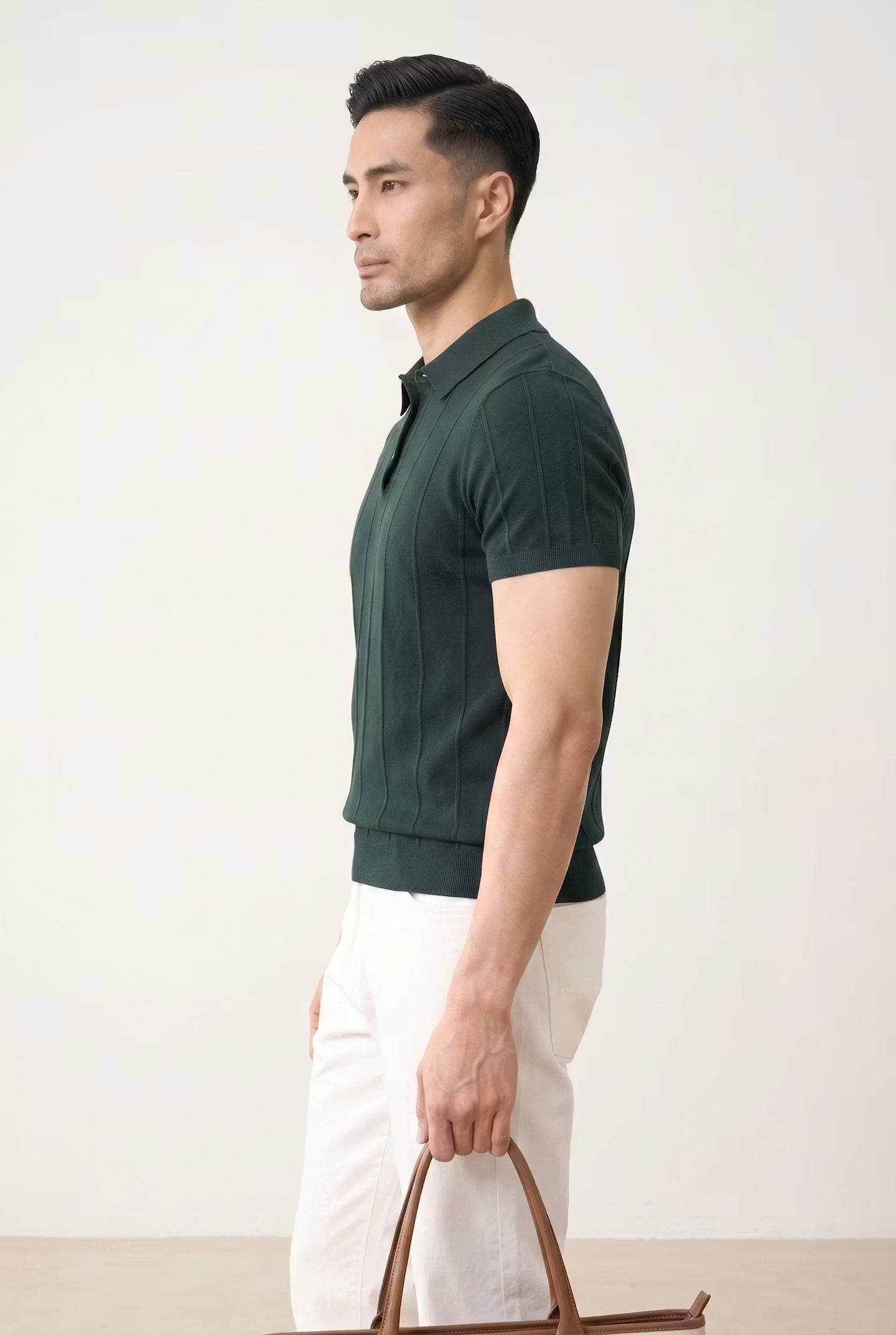 Preston Rib Knit Polo