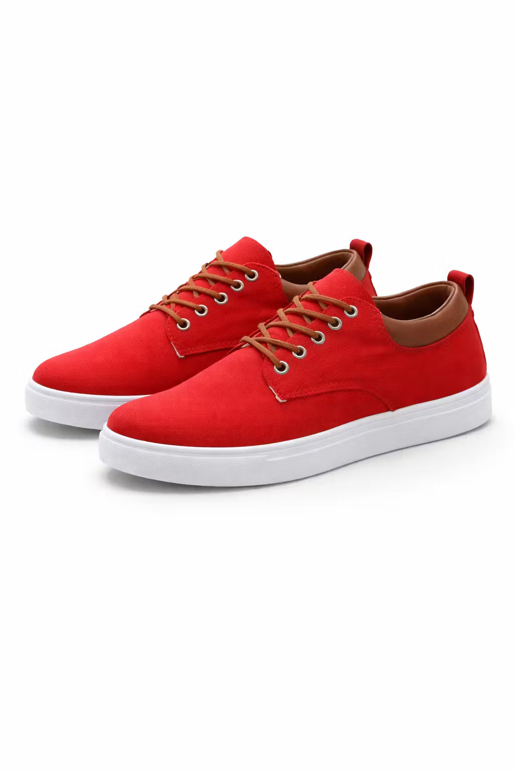 Canvas Lace-Up Street Sneakers