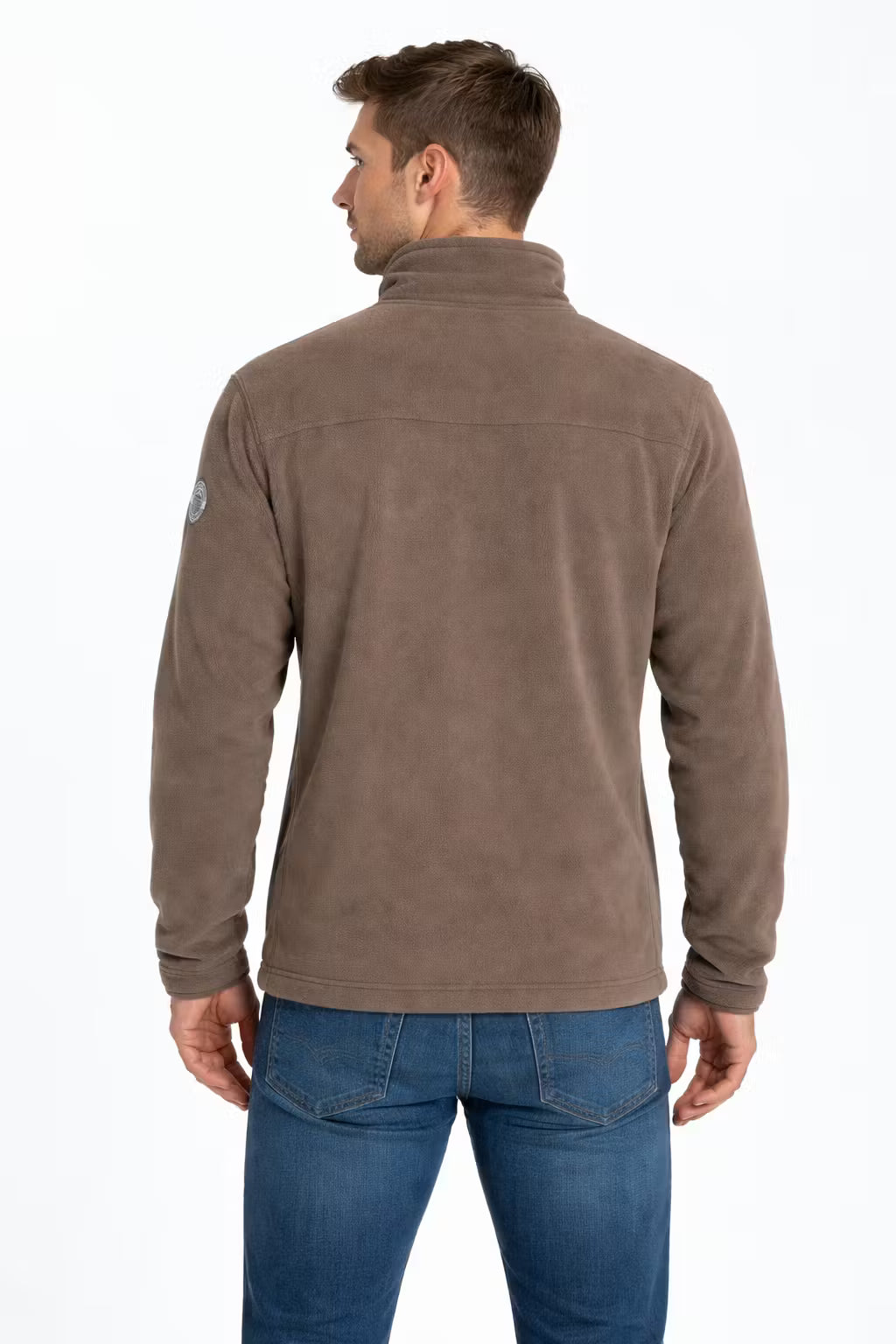 Men’s Fleece Jacket With Zip Front