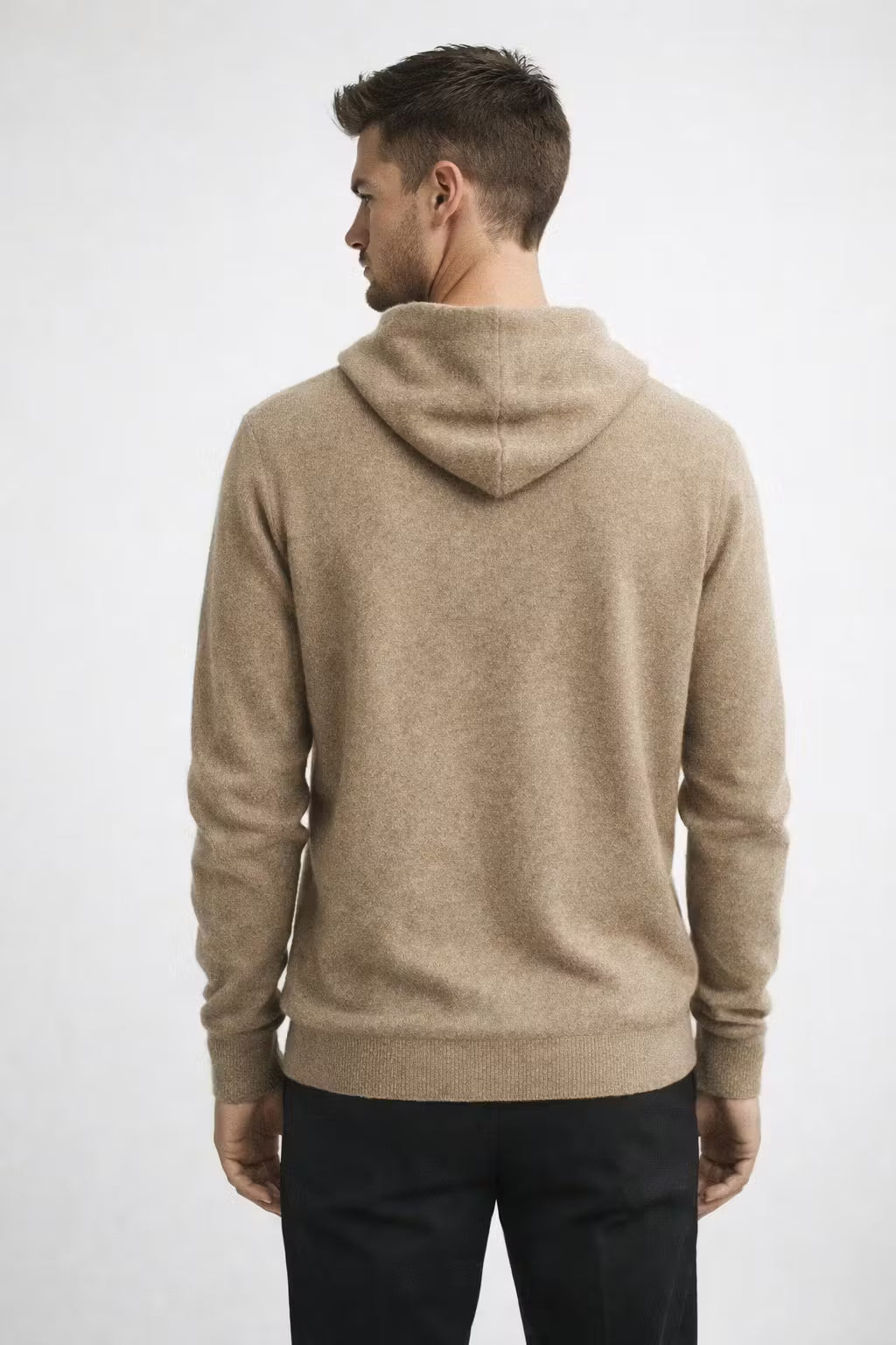 Knit Hooded Sweater